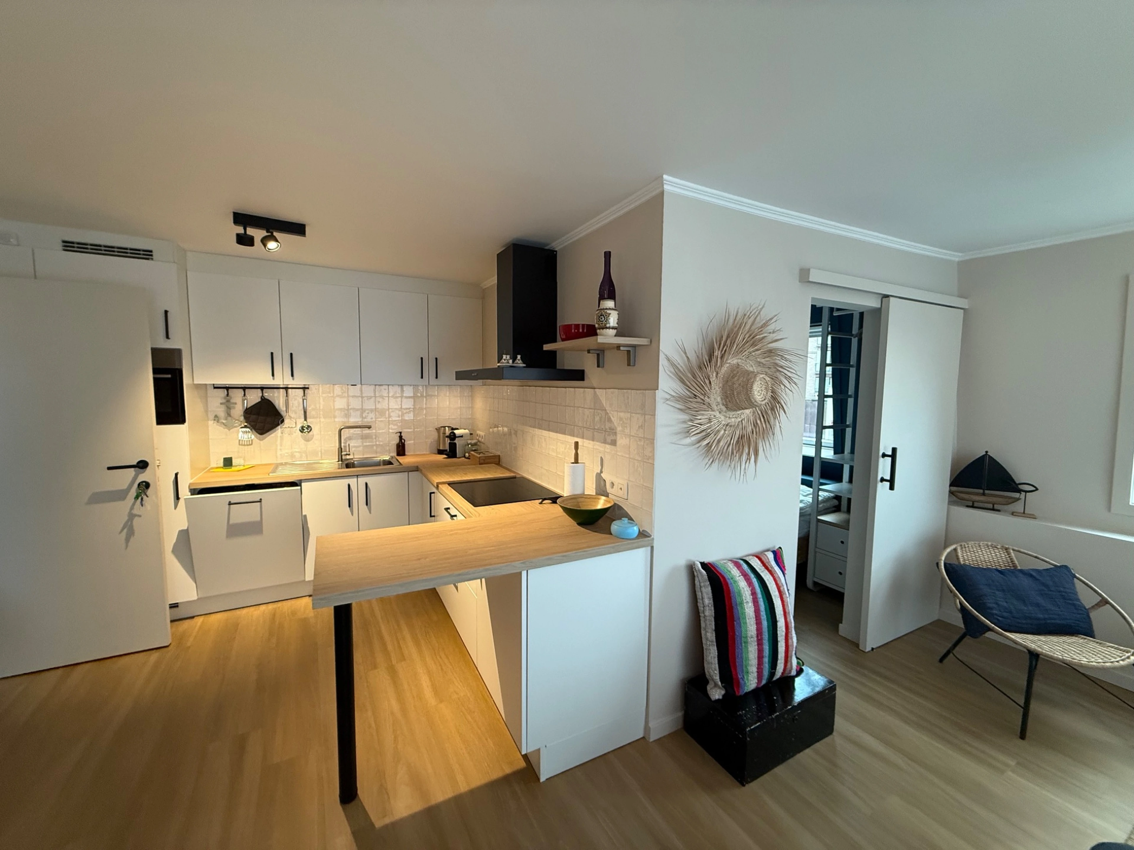 Cuisine équipée du penthouse