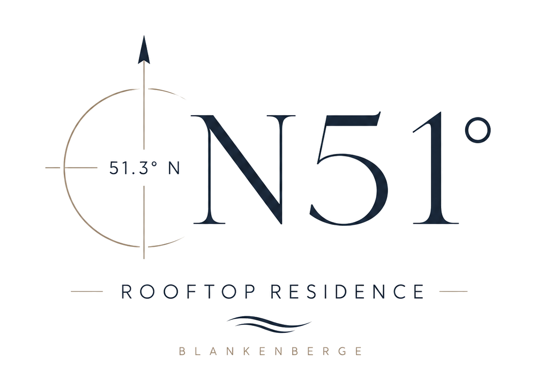 Logo N51° Rooftop Residence · 51.3 degrés Nord